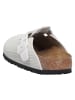 Birkenstock Tieffußbett Pantolette BOSTON in weiß