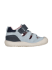 Trollkids Leder-Lauflernschuhe Femund in navy/mint