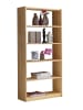 TICAA Standregal Bücherregal H179cm in Natur