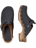 Sanita Comfortwear Clog "Wood-Kristel Open" in Schwarz
