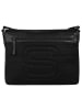 SPIKES & SPARROW Messenger echt Leder in schwarz