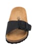 Palado Pantoletten Malta EGS Matt Premium Leather in Schwarz