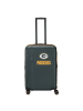 travelite travelite x NFL 4 Rollen Trolley M 67 cm mit Dehnfalte green bay packers