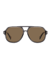 Polaroid Unisex Sonnenbrillen Aviator Grau