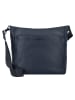 Mandarina Duck Mellow Leather Umhängetasche Leder 30 cm in dress blue