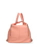 Chiara Ferretti Convertierbare Schultertasche zum Rucksack in SALMON