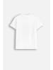 Coccodrillo T-Shirt mit kurzen Ärmeln in weiß