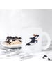 Mr. & Mrs. Panda Teetasse Orca Zylinder ohne Spruch in Transparent