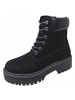 Bullboxer Schnürstiefel  in Schwarz