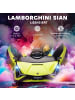 HOMCOM Lamborghini SIAN Kinderauto Grün