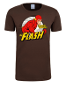 Logoshirt T-Shirt The Fastest Man Alive in braun