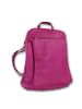 Toscanto Leder Cityrucksack Toscanto Tasche fuchsia, pink ca. 30cm