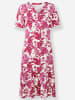 Heine Jersey-Kleid in champagner-pink-bedruckt