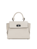 faina Henkeltasche Aus Leder in Beige