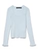 Vero Moda Strickpullover in Ice Water