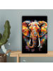 MuchoWow Leinwand bilder Elefant (BxH)