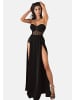 Moda Minx Abendkleid Aimee Slit Dress in black
