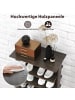 COSTWAY 8 stufig Schuhständer in Grau