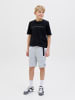 JACK & JONES Junior Sweat-Shorts in Light Grey Melange