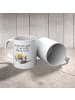 Mr. & Mrs. Panda Kindertasse Rabe Sombrero mit Spruch in Weiß
