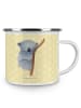 Mr. & Mrs. Panda Camping Emaille Tasse Koalabär ohne Spruch in Gelb Pastell