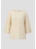 s.Oliver Strickpullover kurzarm in Beige