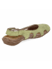 El Naturalista Sandalette in green