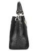 Cluty Handtasche echt Leder in schwarz