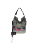 Fritzi aus Preußen Izzy07 Olga Limited Canvas Schultertasche 27 cm panther spotty