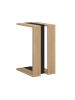 CALICOSY Beistelltisch MACHA in Hell - (W) 30  x (H) 57  x (L) 40  cm