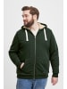BLEND Kapuzensweatjacke BHSweatshirt in Grün