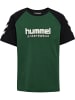 Hummel T-Shirt Hmljr Logo Lebensstil Mädchen in DARK GREEN