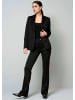 Alba Moda Klassischer Blazer mit Schalkragen in schwarz