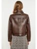 DreiMaster Damen Jacke in Dunkelbraun