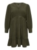 Vero Moda Kleid mit Schößchen in Forest Night