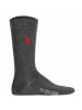 U.S. Polo Assn. Socken 6er Pack in Schwarz/Anthrazit Melange