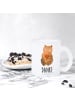 Mr. & Mrs. Panda Kaffeetasse Bär Dankbar mit Spruch in Transparent