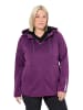 Ulla Popken Sweatjacke in aubergine
