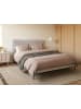 Beliani Doppelbett CORIO in Weiß - (W) 153 x (H) 101 x (L) 219 cm