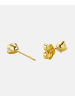 Vanlere Ohrringe aus 375 Gelbgold mit Zirkonia