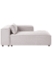 Beliani Sofaelement BRANDE in Braun - (W) 122 x (H) 70 x (L) 184 cm