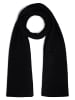 Marie Lund Pure Cashmere Schal in schwarz - 0065