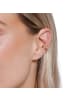 Steel_Art Earcuff Damen Celeste silberfarben poliert in rosegoldfarben