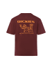 Dickies T-Shirt Burns in bordeaux