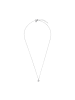 Tom Tailor Kette mit Anhänger Silber 925, rhodiniert in silber