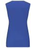 GOLDNER Kurzgröße:  Gepflegtes Top in formstabiler Ware in royalblau