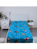 Paw Patrol Paw Patrol Spannbettlaken 100 % Baumwolle, für Matratzen 90×200 cm in Blau