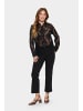SAINT TROPEZ Langarm - Hemd JiliannaSZ Lockere Passform in Black