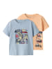 name it T-Shirt 2er-Pack Basic Nmmvagno in peach fuzz