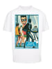 F4NT4STIC Heavy Oversize T-Shirt DC Comics Batman TV Dynamic Duo in weiß